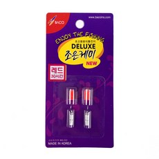 바코 조은케미 막대형 전자케미 레드 2p, 1개