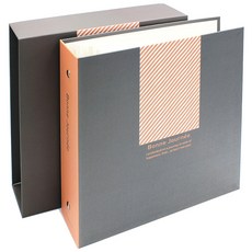 Bfancy 中型活頁夾自黏式相簿, 斜線, 50張