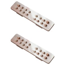 제이준편백 편백 큐브 발 지압기 3207, 2개