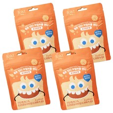 LUKT Kindi 幼兒木糖醇糖果, 35g, 優格口味, 4個