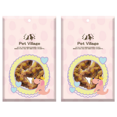 Pet Village 魔法村 空氣肉醬捲耳朵, 雞肉鮪魚, 2入, 100g