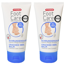 TITANIA 腳跟龜裂修護霜, 75ml, 2個
