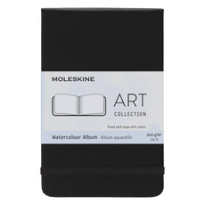 MOLESKINE Art 水彩畫冊 黑色口袋, A6, 1個, 72張
