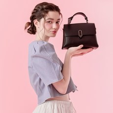 SAINT SCOTT 翻蓋扣環手提肩背包