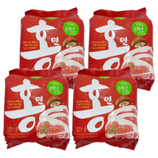 Pulmuone 圃美多 自然美味 紅麵 牛肉口味 Set 4包, 16包