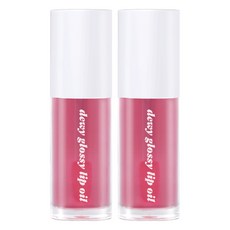 合併露水光澤唇油, 透明粉色, 2支, 3.5ml
