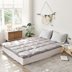 SPACE 睡眠護理棉床罩, 淺灰