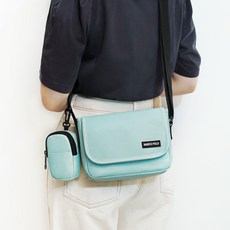 marco polo YOLO 迷你斜揹包 + 輔助包 MP4032, 薄荷綠