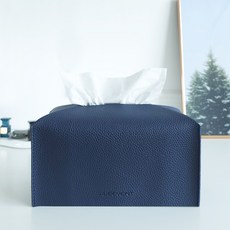허니잼 가죽 티슈커버, 네이비