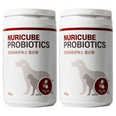누리큐브 반려동물 프로바이오틱스 영양제, 항산화, 30g, 2개