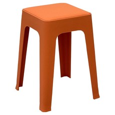 Ilsangdogu 方形軟墊凳, 橘色, 1個