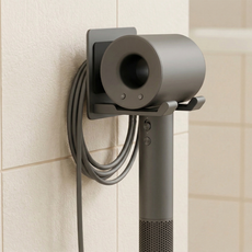 이고다 모노 호텔식 선정리 욕실 드라이기 거치대, 4개, 다크그레이