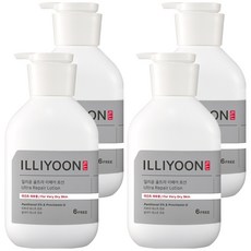 일리윤 울트라 리페어 로션, 528ml, 4개