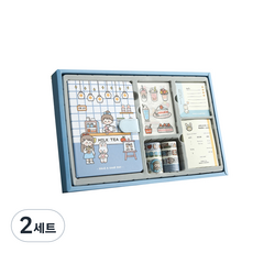 Kkukkukkakka POP角色日記本多合一組, 咖啡店