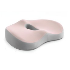 Onviang 孕婦甜甜圈記憶棉坐墊, 粉紅色