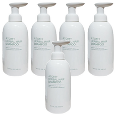 애터미 한방 헤어샴푸, 500ml, 5개