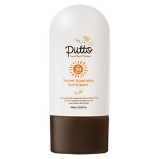 putto 可水洗防曬霜 SPF30 PA++++, 1條, 60ml