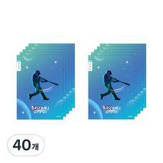 ibis 男童用 小學3~6年級 窄格日記本 11601, 40個, 棒球