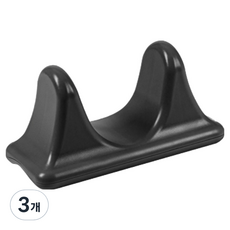 루아즈 전신 스트레칭 근막이완 장요근마사지기, 3개, 블랙