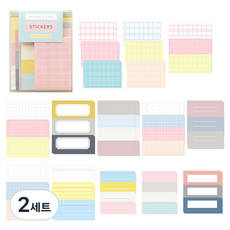 Walgadaks 訊息 & 標籤貼紙 51入組, 2套