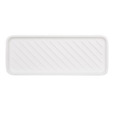 natureahn 矽膠碗盤瀝水墊 L, 白色