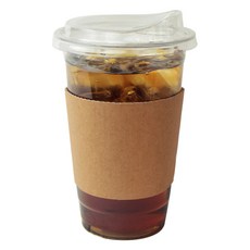 INP PET冰杯杯身直徑92mm 480ml+水杯+杯托套組, 480ml, 25個, 1組