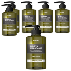 KUNDAL 昆黛爾 蜂蜜&澳洲堅果洗手液, 258ml, 6瓶