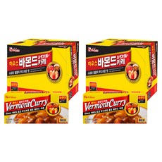 하우스푸즈 바몬드카레 순한맛, 115g, 20개