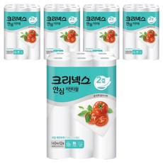 Kleenex 舒潔 安心雙層捲筒式廚房紙巾 140張, 12捲, 5袋