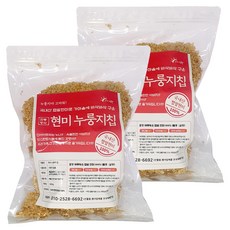 구운 쌀과자 현미 누룽지 스낵, 600g, 2개