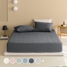 더자리 프레쉬 퓨어 누빔 매트리스 커버, 퓨어어반차콜