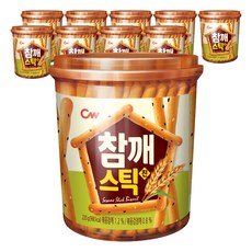 CW 芝麻餅乾棒, 220g, 10罐