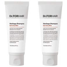Dr.FORHAIR Earl Grey Bliss豐盈強健髮根洗髮精, 2條, 70ml