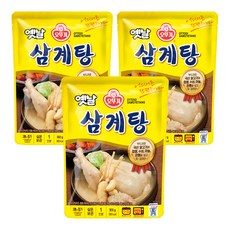 오뚜기 옛날 삼계탕, 900g, 3개