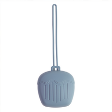 키포포 휴대용 실리콘 공갈 젖꼭지 보관함, 다크블루, 1개