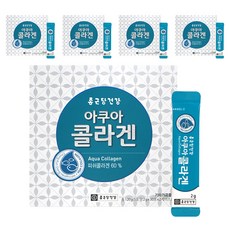 Chong Kun Dang 鍾根堂 魚膠原蛋白粉隨身包 60條入, 120g, 5盒