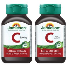자미에슨 비타민C 1000, 100정, 2개