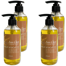 Ann Chen 陳怡安手工皂 潔淨臉部卸妝油 溫和卸妝、深層清潔, 250ml, 4瓶
