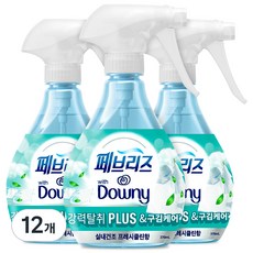 febreze 風倍清 衣物織品除臭劑 室內晾曬清新潔淨香 正裝, 370ml, 12個