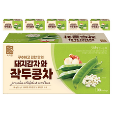 녹차원 돼지감자와 작두콩차, 800mg, 6개, 100개입