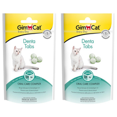 Gim Cat 俊寶俊喵 三合一潔牙錠 寵物用, 薄荷, 40g, 2包