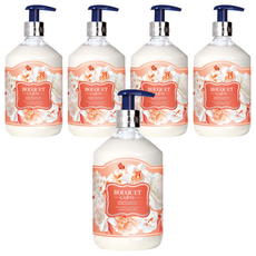 BOUQUET GARNI 香水護髮素 粉紅葡萄柚 深層香水護理, 500ml, 5瓶
