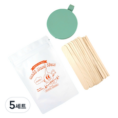 와브 브라질리언 셀프 왁싱 키트 화이트 바닐라 세트, 200g, 5개
