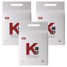 KOjIMA K1混合豆腐貓砂 1.8mm, 2kg, 3袋, 除臭因子
