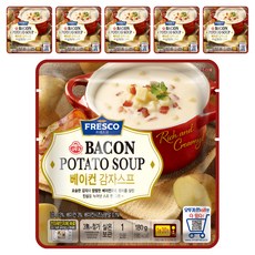 오뚜기 프레스코 베이컨 감자스프, 180g, 6개