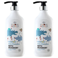 Hallmark 童話樂園舒淨洗髮露 艾草北鼻香, 600ml, 2瓶