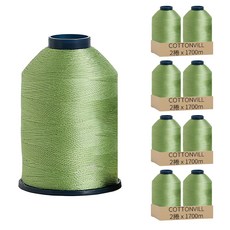 COTTONVILL 高級縫紉機線, 1700公尺 2入組, C032, 8件
