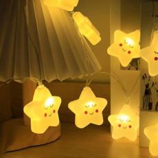 半島良品 LED裝飾燈串 3m 20燈, 星星, 1個