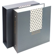 中型活頁相簿 口袋式相簿, 圓點, 50張