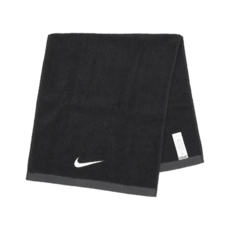NIKE 耐吉 FUNDAMENTAL TOWEL 毛巾 NET17010MD M號 80 x 35cm, 黑色, 1條